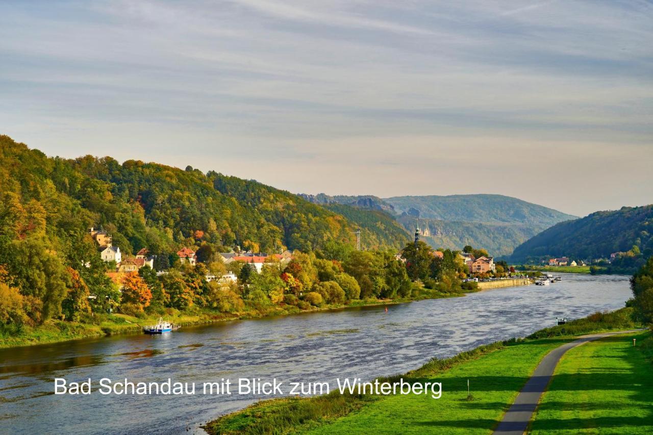 Ferienwohnung Fuessel Rathmannsdorf الغرفة الصورة
